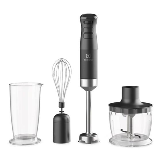 Imagem de Mixer Electrolux 3 em 1 Expert Preto/Inox  IBP70  220 Volts