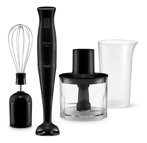 Mixer Elgin Turbo Chef 3 Em 1 200w Cor Preto 127v