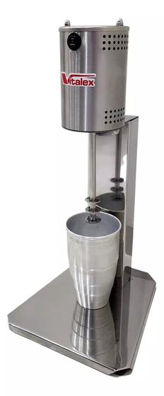 Imagem de Mixer Inox Batedor De Milk Shake Profissional 500Ml E 500w Vitalex 220v