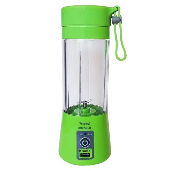 Mixer Liquidificador Portátil Shake Elétrico Juice Cup Kit 2 Grupo