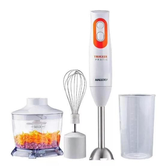 Mixer Mallory Trikxer Pratic 500W 3 em 1 - 220 Volts Menor preço em Mixer Mallory Trikxer Pratic 500W 3 em 1 - 220 Volts