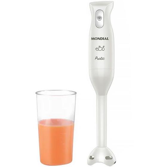 Imagem de Mixer Mondial Pratic M-15-W 200 Watts com Vaso de 600 ML 220V ~ 50/60 HZ - Branco