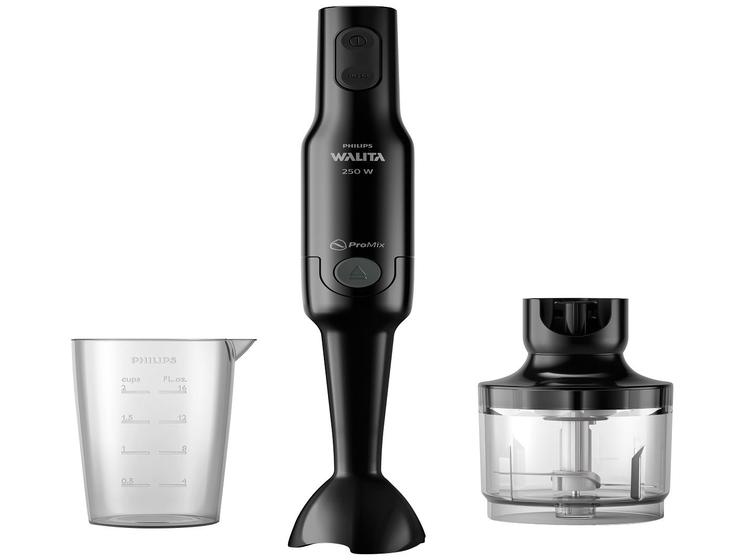 Mixer Philips Walita 2 em 1 Preto 250W Menor preço em Mixer Philips Walita 2 em 1 Preto 250W