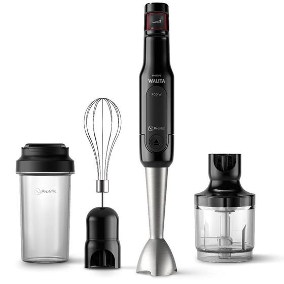Imagem de Mixer Philips Walita Daily Collection RI2622 3 em 1 Preto e Inox