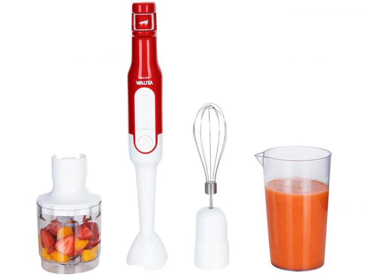 Mixer Philips Walita Daily Collection RI2622 3 em 1 Vermelho e Branco