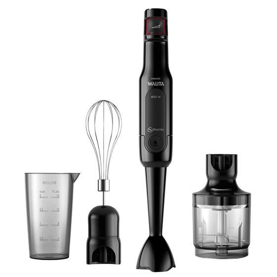 Imagem de Mixer Philips Walita Pro Mix Viva Ri2622 3 em 1 400w Preto