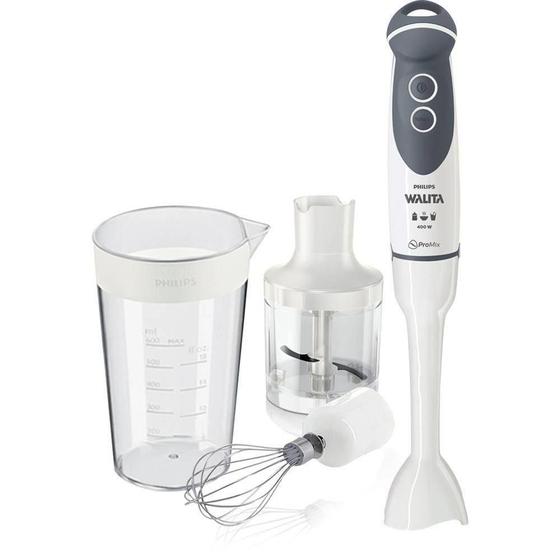 Imagem de Mixer Philips Walita RI1364 Pro Mix com Mini Processador e Copo 400W Branco