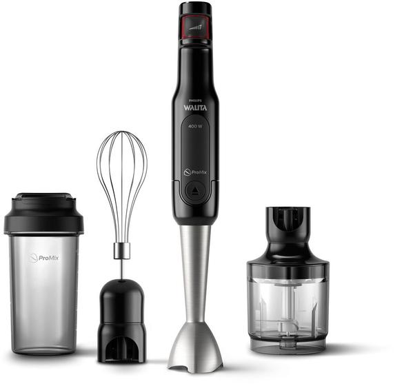 Mixer Pro Mix Philips Walita RI2622 400W Preto Inox 220V Menor preço em Mixer Pro Mix Philips Walita RI2622 400W Preto Inox 220V
