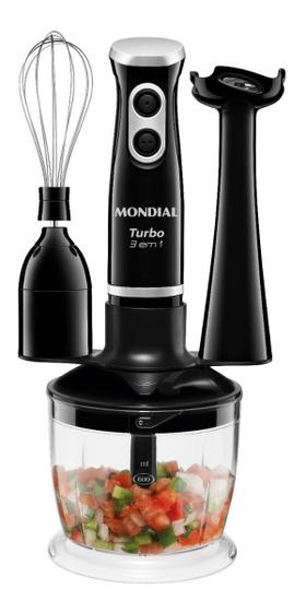 Mixer Turbo Mondial M-14 3 em 1 Potencia 350w 60Hz Menor preço em Mixer Turbo Mondial M-14 3 em 1 Potencia 350w 60Hz