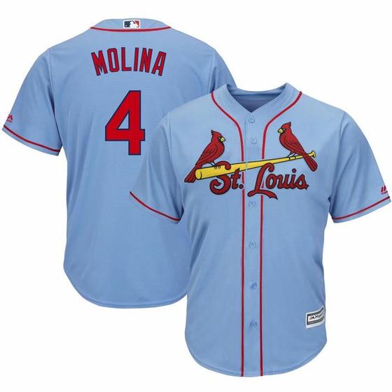 Imagem de MLB St. Louis Cardinals Número Feminino 4-Blue S