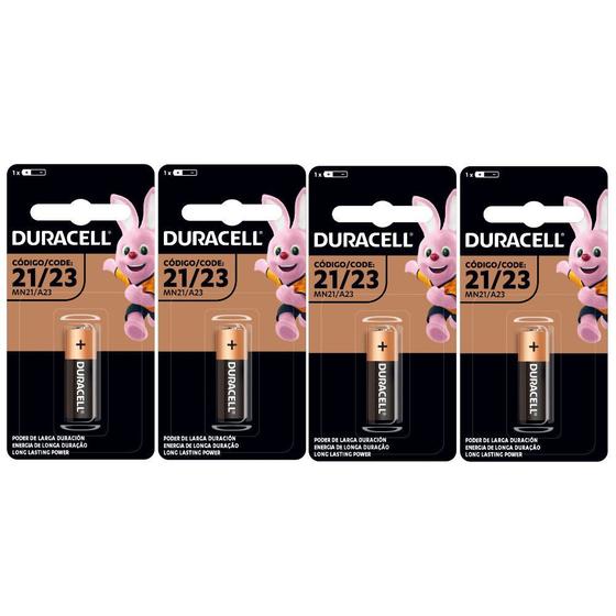 MN21 A23 12V DURACELL para Controle Portão Automático / KIT 4 Pilhas Menor preço em MN21 A23 12V DURACELL para Controle Portão Automático / KIT 4 Pilhas