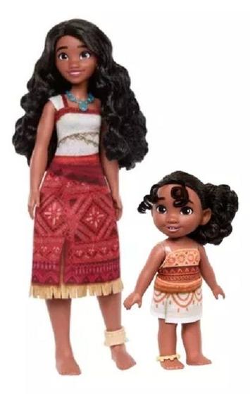 Imagem de Moana Filme 2  Kit Com 2 Bonecas Moana e Simea Princesas Disney  - Mattel