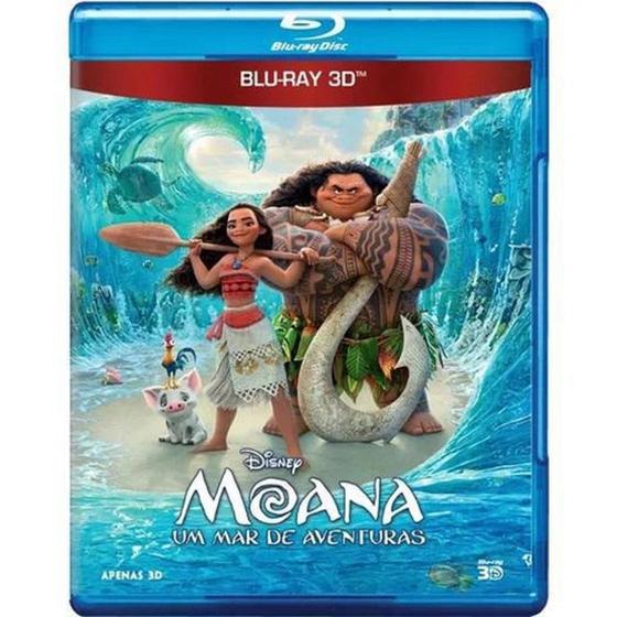Imagem de Moana - Um Mar de Aventuras -  Blu-Ray 3D Disney