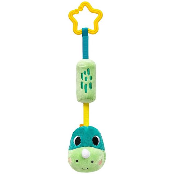 Imagem de Mobile para Berço Carrinho Sininho Buba Zoo Dino Verde +4m Brinquedo Sonoro Colorido