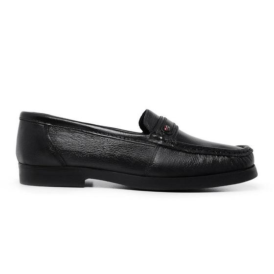 Imagem de Mocassim Casual Masculino Sapato De Couro Docksider Moda ABC Macio Leve Slip On Calce Fácil Verão