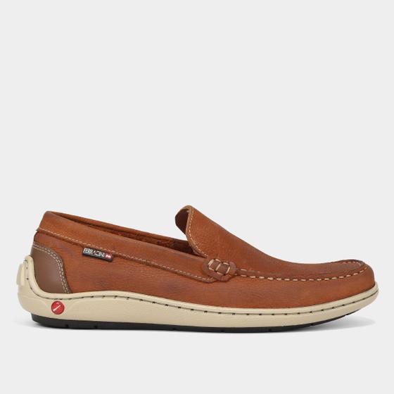 Mocassim Couro Ferracini Walk Masculino Menor preço em Mocassim Couro Ferracini Walk Masculino