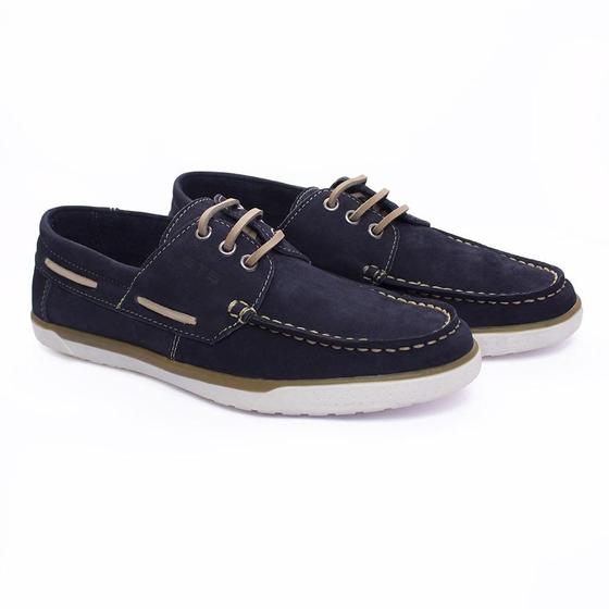 Imagem de Mocassim Dockside Masculino Couro Moderno Casual Conforto