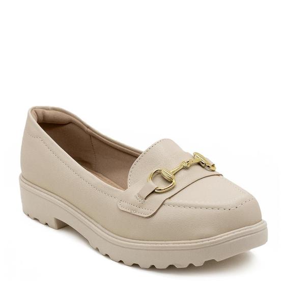 Imagem de Mocassim Feminino Loafer Modare 7357.106 Creme