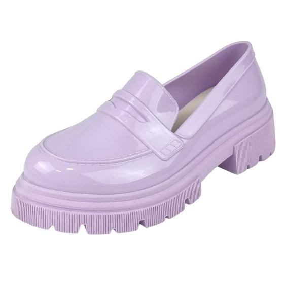 Imagem de Mocassim Infantil em PVC - Lilás