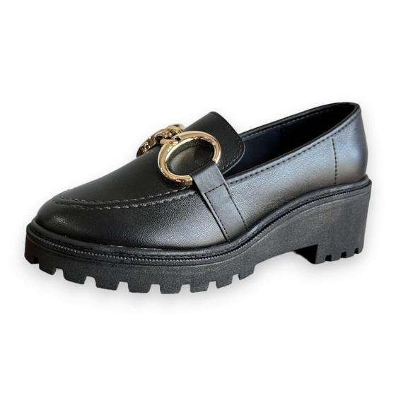 Imagem de Mocassim Loafer Feminino Solado Tratorado Beira Rio