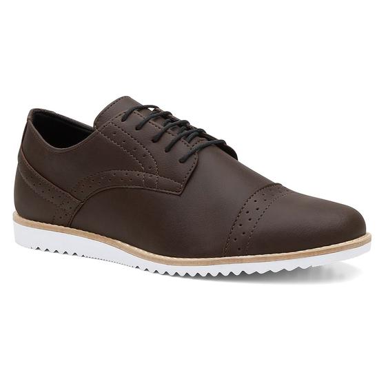 Imagem de Mocassim Masculino Casual TOP STAR Com Solado Confortavel Estilo Drive Detalhes a Laser