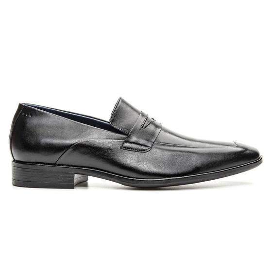 Imagem de Mocassim Masculino Loafer Couro Preto