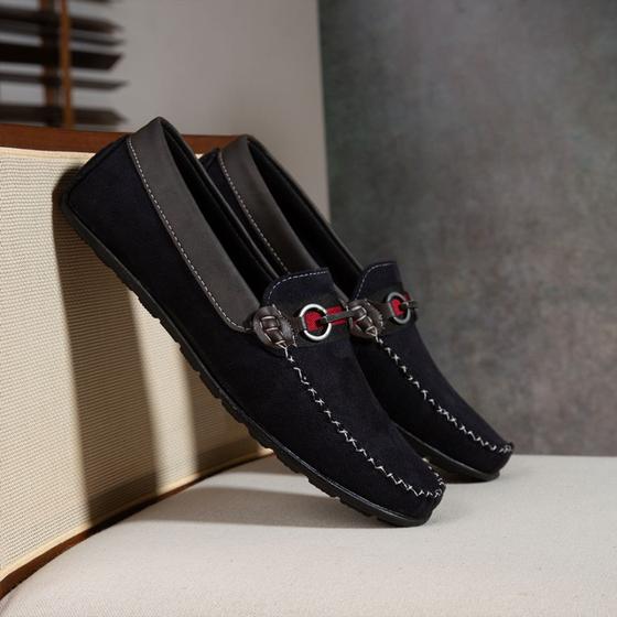 Imagem de mocassim masculino sapatilha casual confort sapato leve 37 ao 44