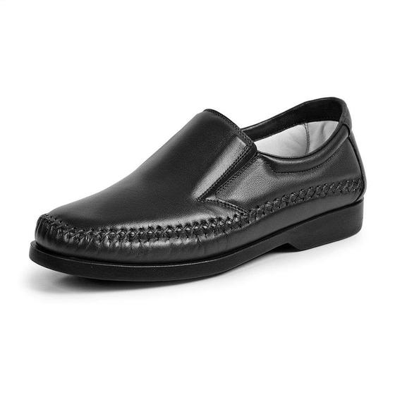 Imagem de Mocassim Solado Amazonas Linha Conforto Carrijo - 1000 - Preto