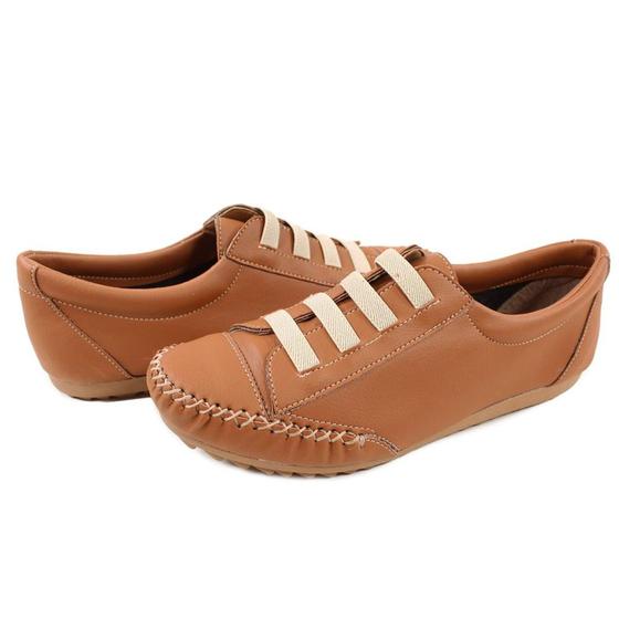 Imagem de Mocassim Tênis Feminino Ortopédico Macio Casual