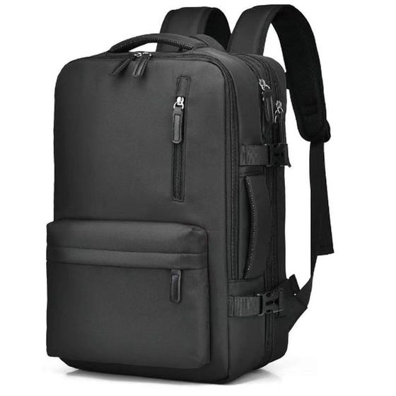 Imagem de Mochila 35L Expansiva Mala De Bordo Viagem Bolsa Grande