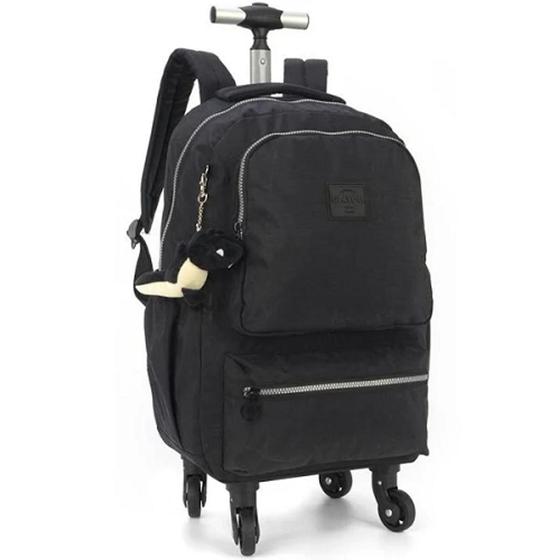 Mochila 4 Rodinhas 360 E Alça Crinkle Laptop Up4you Luxcel Menor preço em Mochila 4 Rodinhas 360 E Alça Crinkle Laptop Up4you Luxcel