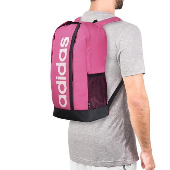 Imagem de Mochila Adidas Linear BP Rosa e Preto