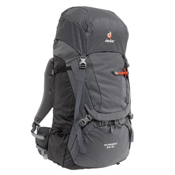 Imagem de Mochila Alpamayo Deuter 55 + 10 L - Cinza