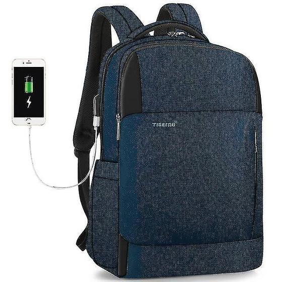 Imagem de Mochila Anti-roubo Tamanho 15,6' à Prova D'água com Carregamento USB - Novidade de 2020