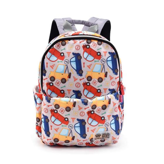 Imagem de Mochila Baby Carros Dinossauros e Robo Wincy BPC21723