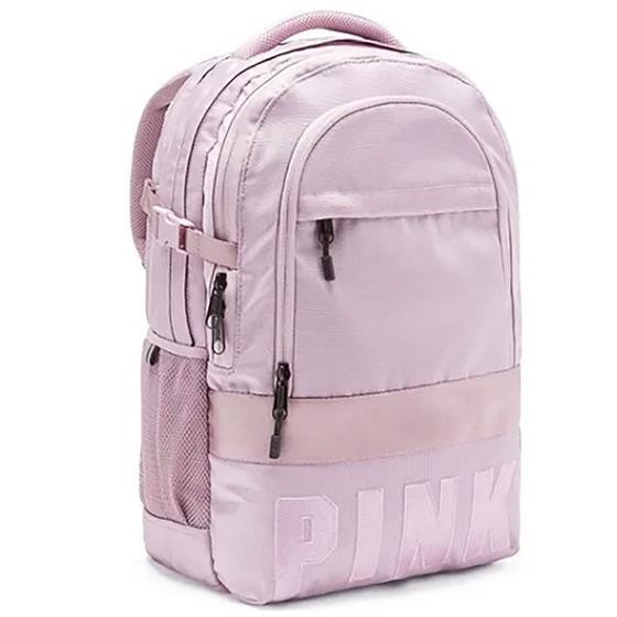 Mochila Backpack Victoria's Secret Collegiate Lavanda Bolsa / Mochila