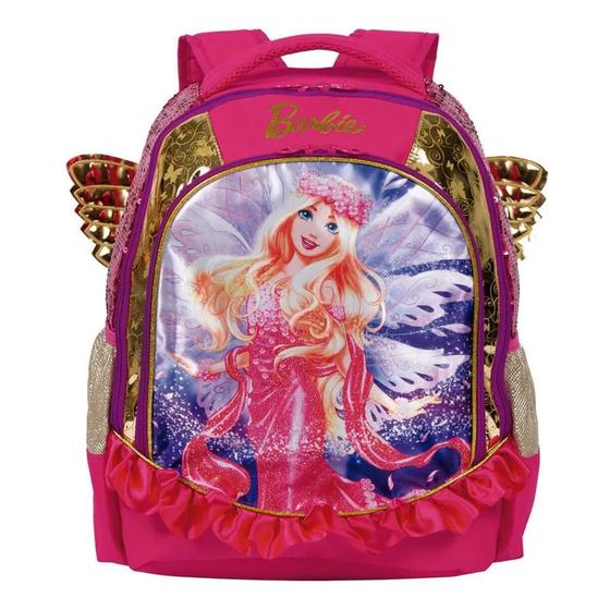 Imagem de Mochila Barbie Dreamtopia Escolar Infantil Tam G Costas Asas