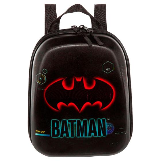 Imagem de Mochila Batman Passeio Escolar De Costas Reforçada Infantil Menino - Diplomata