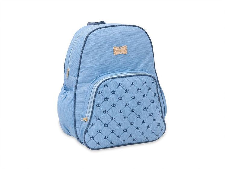 Imagem de Mochila bebê maternidade azul claro