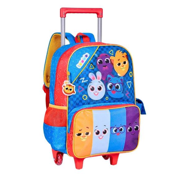 Imagem de Mochila Bolofofos Escolar Infantil com Rodinhas - Clio