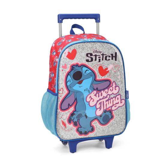 Imagem de Mochila Bolsa Anime Lilo e Stitch Escolar Feminina Luxcel