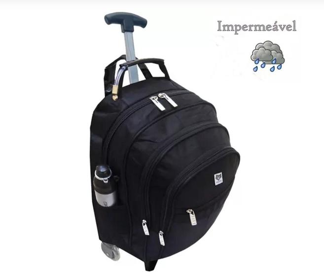 Imagem de Mochila Bolsa Com Rodinhas Universitária Juvenil Notebook 45 Litros PIETRIX