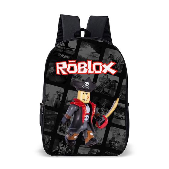 Imagem de Mochila Bolsa Escolar Infantil Roblox Volta Às Aulas