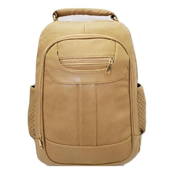 Imagem de Mochila Bolsa Faculdade Notebook Divisória Pu K155
