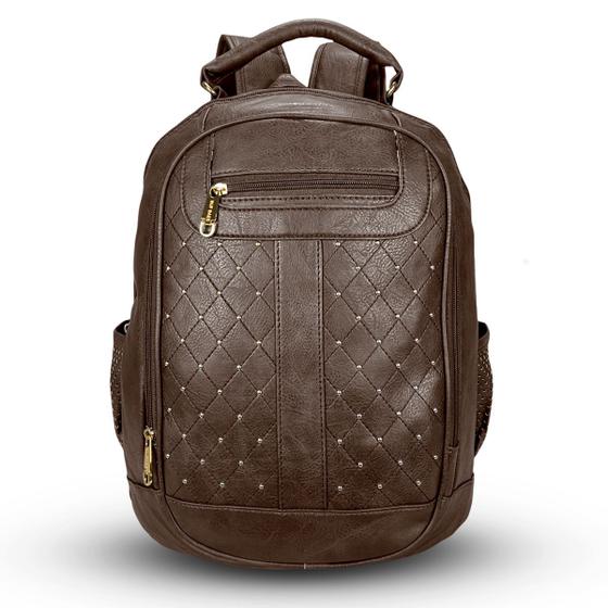 Mochila Bolsa Feminina Grande Escolar Casual Moda Fashion DL MOCHILAS Mochila Bolsa Escolar Magazine Luiza