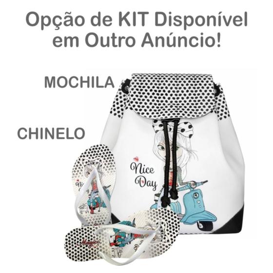 Imagem de Mochila Bolsa Infantil Menininha Moto Costas, Magicc