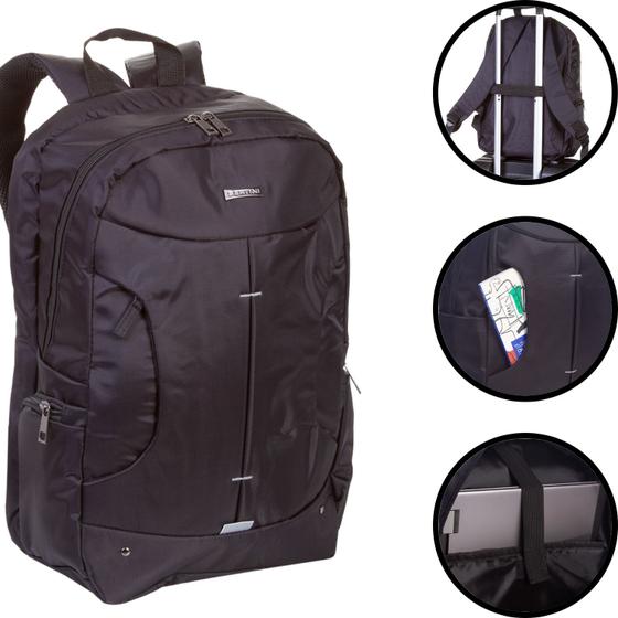 Imagem de Mochila Bolsa Masculina Notebook Impermeável Reforçada Sestini Prime Slim Laptop