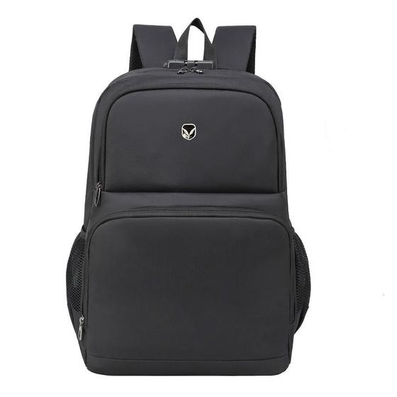 Imagem de Mochila Bolsa Notebook Laptop Anti Furto Senha Cadeado Usb