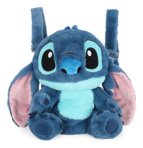 Imagem de Mochila Bolsa Pelúcia Original Stitch Disney