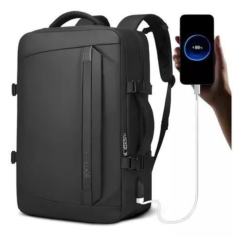 Imagem de Mochila Bolsa Premium Multifuncional 36l Notebook 15,6 Preto Fosco SW See Well